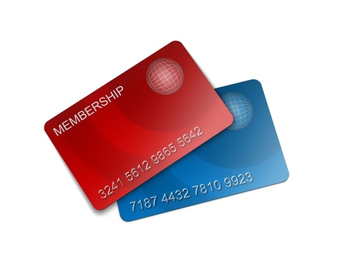 Buy Embossed Number Custom Plastic VIP Cards Printable RFID Cards 0.76mm Thick online manufacture