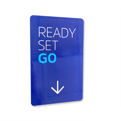Buy MIFARE DESFire EV2 Cards RFID Hotel Room Key Card Full Color Printing online manufacture