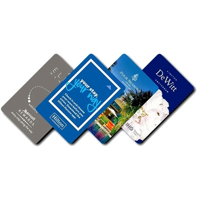 Buy 13.56MHz Smart Contactless Key Card  Custom Hotel Key Cards For Door Access Control online manufacture