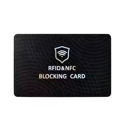 Buy Effective Anti Theft RFID Card Anti Skimming Shield Card Convenience online manufacture