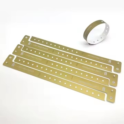 Buy 100% Waterproof RFID Bracelets Passive PVC Disposable RFID Wristband online manufacture