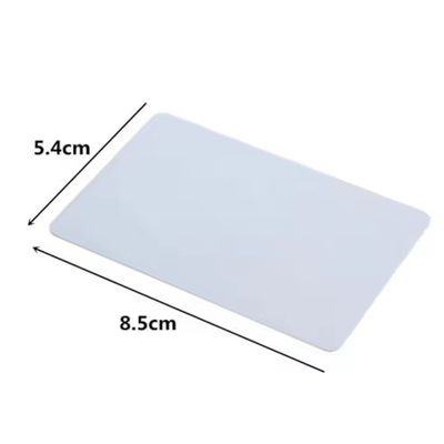 Buy 0.76mm Thickness Custom Printed RFID Cards IC Blank Mifare Cards 1k 4k online manufacture