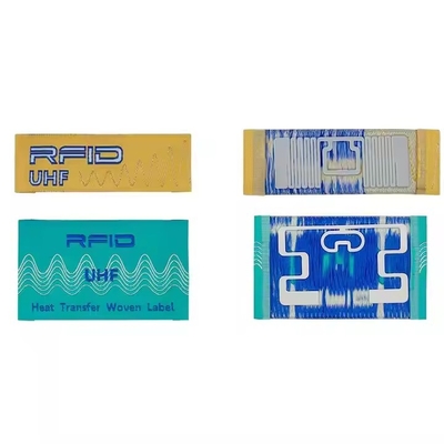 Buy Passive NFC Clothing Tags RFID Woven Label For Inventory Logistics online manufacture