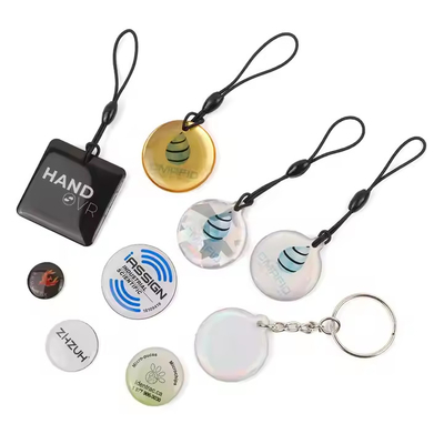 Buy Custom 13.56 MHz NFC Tag Epoxy Social Media Sharing Adhesive Apple NFC Sticker online manufacture