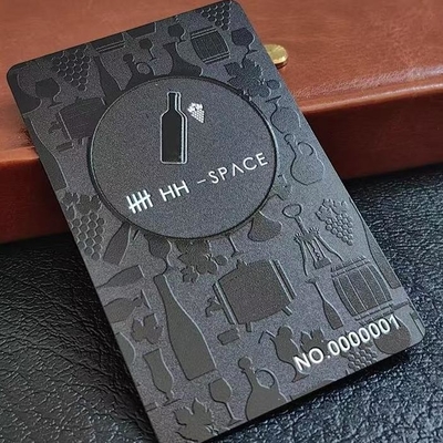 Buy Embossing Printing Matte PVC Magnetic Stripe Contact IC RFID Cards Embossed Business Cards online manufacture