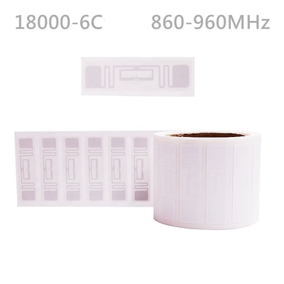 Long Range ISO 18000-6c UHF RFID Inlay Label Asset Management RFID Tags