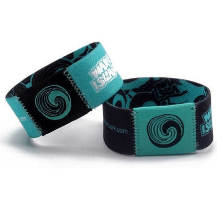 Full Color Print Festival RFID Wristbands Polyester Sublimation Bracelet