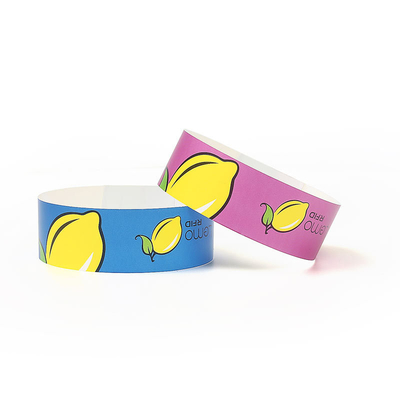 Tyvek NFC Festival Wristband Custom Logo Printed Bracelet For Access Control