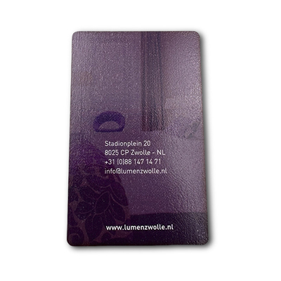 100% Recycled Wood RFID Card RFID Hotel Room Key Card Waterproof