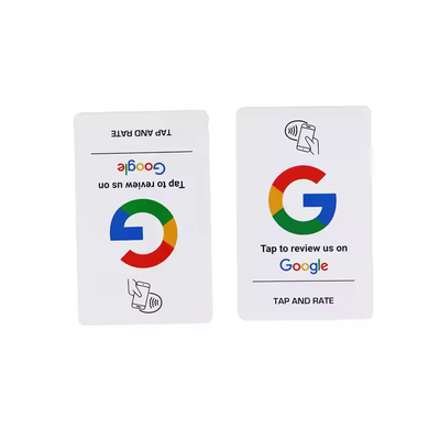 ISO 14443A Protocol NFC Google Review Card Programmable NTAG 215 NTAG 216