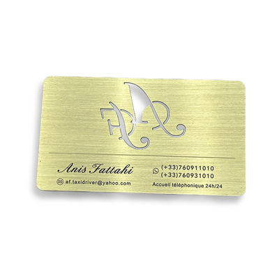 Customization Design NTAG213 NFC Card Metal NFC Business Card Waterproof