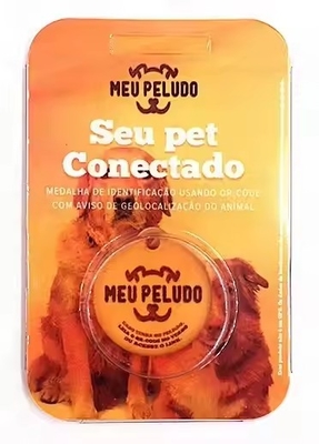 Personalized RFID Keyfob Epoxy NFC Tag Custom Logo / QR Code For Pets