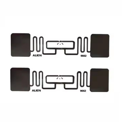 UHF Transparent PVC Aluminum Etched PET Wet Inlay RFID Tag Various Sizes Available
