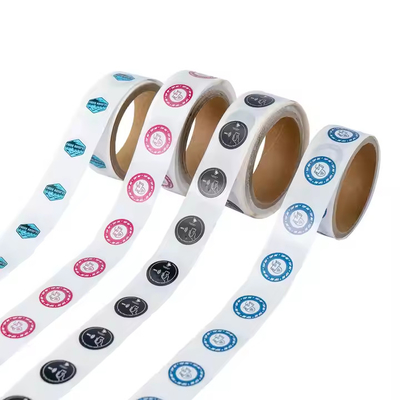 Printable High Frequency HF RFID Labels Custom Logo 13.56 Mhz NFC Tag For Payment