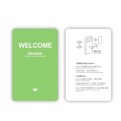 Full Color Printing Magnetic Hotel Room Key Card with ISO/IEC 14443-A RF Interface